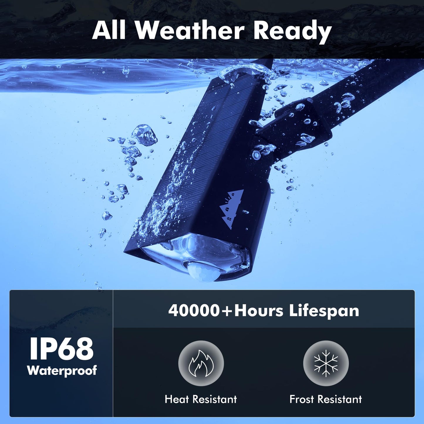 AloftSun Solar Motion Sensor Outdoor Lights,Waterproof Motion Sensor Spot Lights- 30 LED/3 Modes Solar Powered Spotlights,Landscape Lighting for Yard and Garden, Cool White,4 Pack