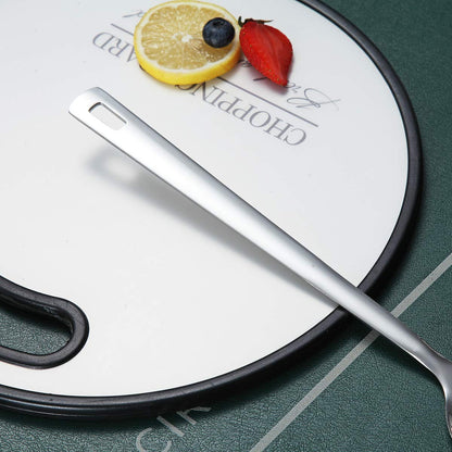 Berglander Stainless Steel Solid Serving Spoon, Non-Stick And Heat Resistant, Dishwasher Safe, Easy to Clean