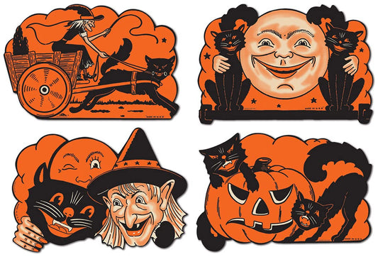 Beistle Halloween Cutouts 9"