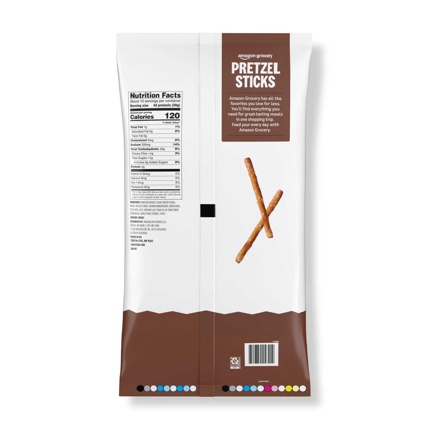 Amazon Grocery, Pretzel Sticks, 16 Oz (Previously Happy Belly, Packaging May Vary)