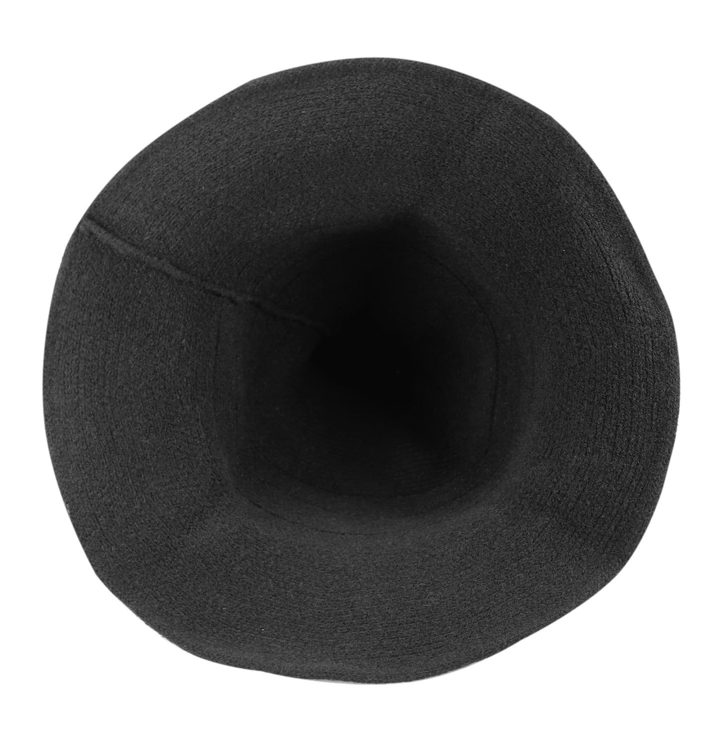 Bestjybt Women Halloween Witch Hat Wool Knitted Cap for Party Masquerade Cosplay Costume Accessory Daily (Black)