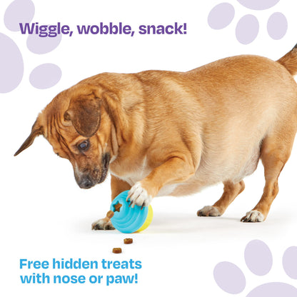 Brightkins Small Cupcake Treat Dispenser for Dogs - Enrichment Dog Birthday Toy for All Breeds, Interactive Gift for Puppies