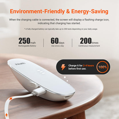 iHealth Gluco+ Wireless Smart Blood Glucose Monitor Kit with Free App, 100 Glucometer Strips, 100 Lancets, 1 Blood Sugar Monitor, 1 Lancing Device, Portable Diabetes Testing Kit for Home Use