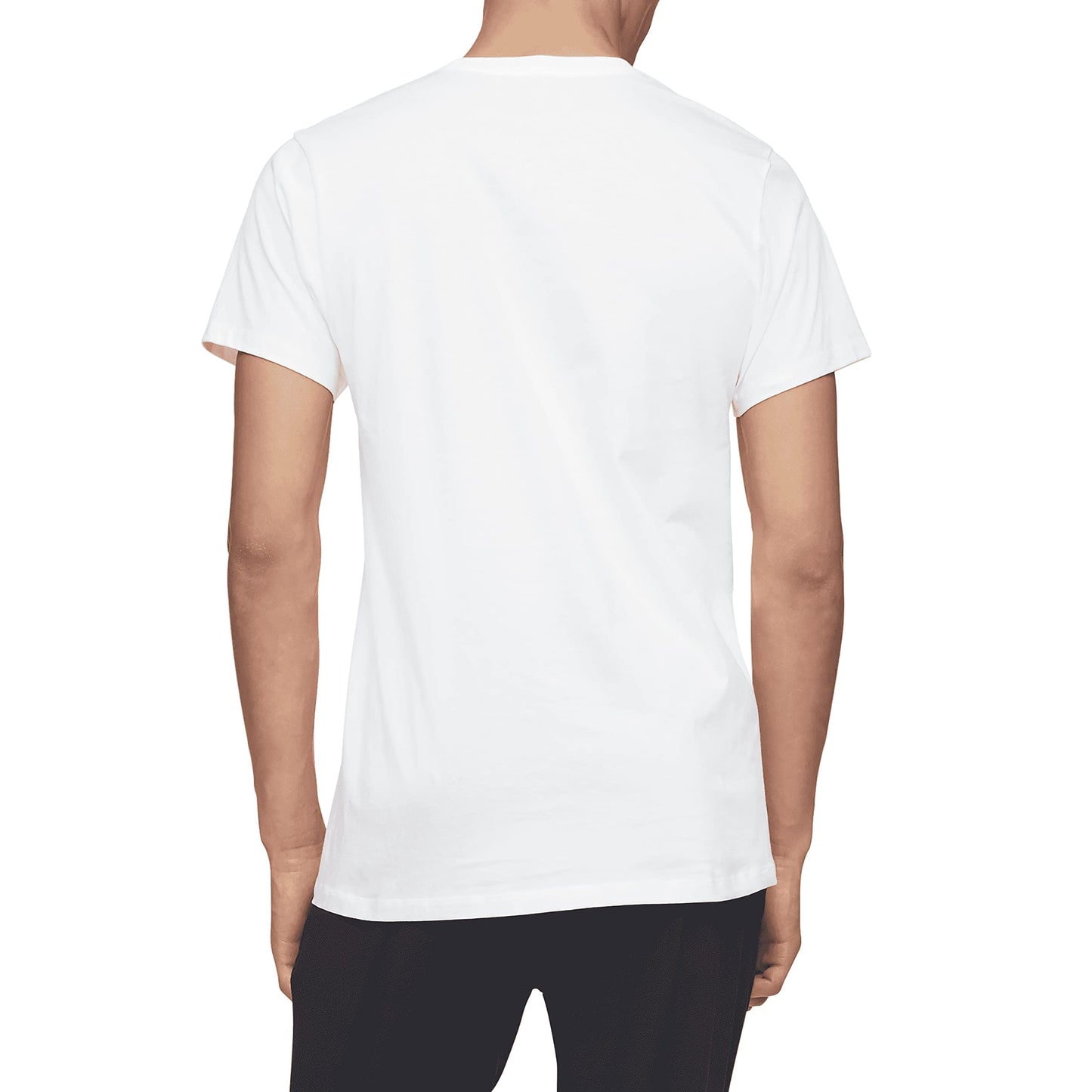 Calvin Klein Men's Cotton Classics 3-Pack Undershirts, 3 White - Crewneck, L
