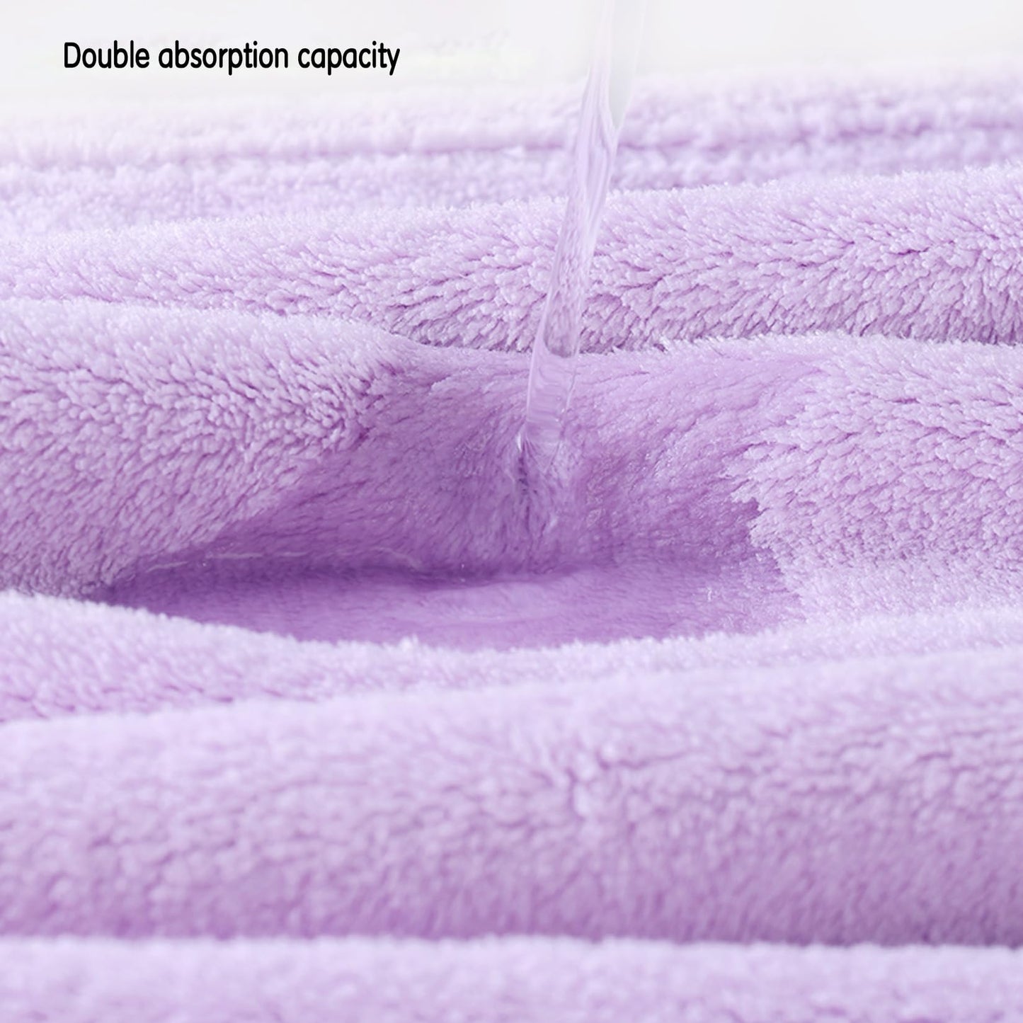 IFaryMes Toddler Bath Towel Baby Towels with Hood 27.5"X55" Ultra Absorbent Soft Bathrobe Blanket Kids Shower Towel for Girls and Boys(Purple-Cat)