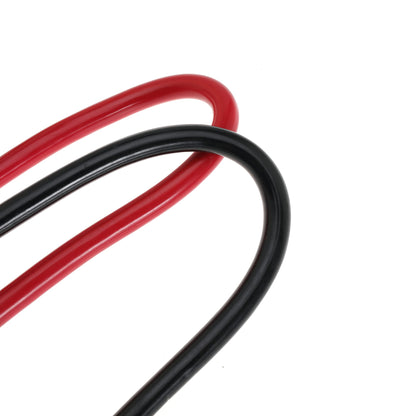 4 AWG Battery Cable 4AWG Gauge Pure Copper Battery Inverter Cables with 3/8 in Lugs Both Ends Power Inverter Wire Set for Automotive Solar Marine Boat RV Car Motorcycle Red and Black (4FT)