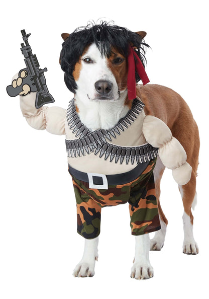 California Costumes Action Hero Pet Costume, Large