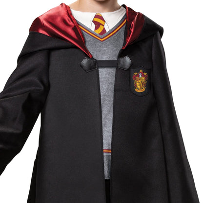 Harry Potter Costume for Kids, Classic Boys Outfit, Children Size Large (10-12) Black & Red