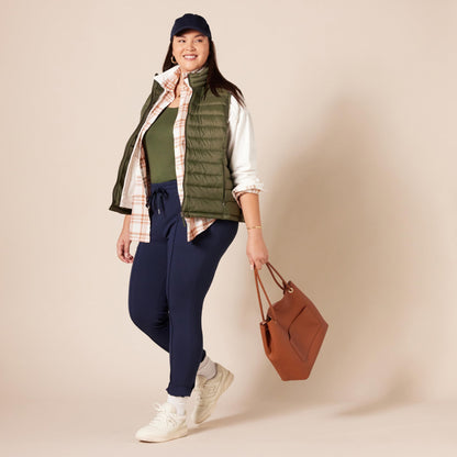 Amazon Essentials Women's Slim-Fit Tank Top, Pack of 2, Black/Olive, X-Large