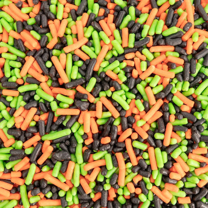 Cake Mate Halloween Sprinkles for Desserts - Black, Orange and Green Sprinkle Blend, 26oz Bottle with Easy Pour Lid, Great for Baking or Decorating Cookies, Icecream, Brownies and more