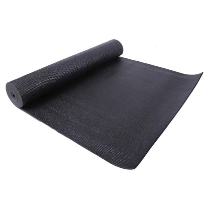 BalanceFrom GoYoga All Purpose High Density Non-Slip Exercise Yoga Mat with Carrying Strap, 1/4"