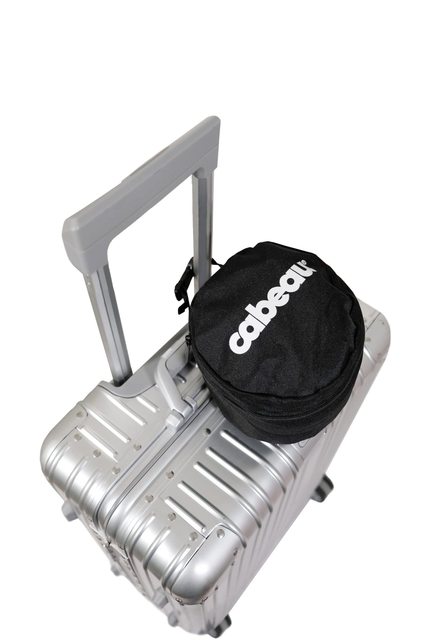 Cabeau Evolution Travel Neck Pillow Bag Compact Carrying Case, Compresses Pillow to Half its Original Size - Quick-Release Clasp Attaches to Luggage, Backpacks, and Purse