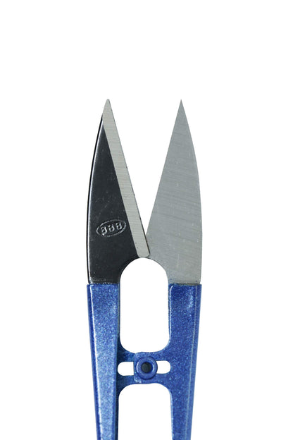 Beaditive Sewing Scissors (3-Piece Set) High-Carbon Steel Thread, Yarn, Embroidery Clippers | Handheld Snippers for Arts, Crafts, and DIY Projects | Multipurpose Use Navy Blue