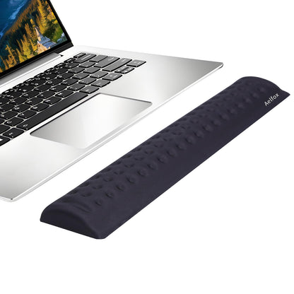 Aelfox Keyboard Wrist Rest for Laptop, Ergonomic Laptop Wrist Pad Wrist Support for Slim 87 Key Gaming Keyboard/Computer/Mac (14.17 x 2.32 x 0.7 Inch)