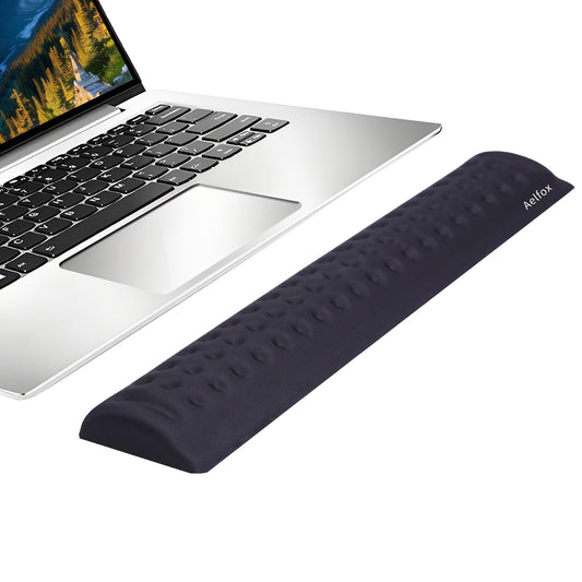 Aelfox Keyboard Wrist Rest for Laptop, Ergonomic Laptop Wrist Pad Wrist Support for Slim 87 Key Gaming Keyboard/Computer/Mac (14.17 x 2.32 x 0.7 Inch)