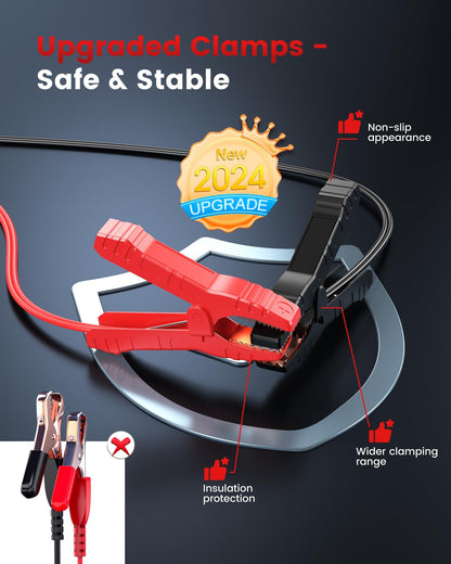 ANCEL BST200 Car Battery Tester 12V Automotive, 100-1100 CCA Battery Load Tester Tool, Auto Battery Analyzer Digital Tester for Car Truck Motorcycle SUV Boat and More