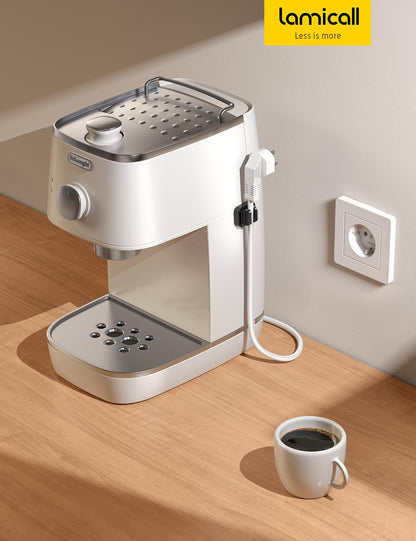 5Pack Cable Spring Holder Clips, Cord Organizer for Desk - Lamicall Adjustable Cord Wire Holder Keeper, Phone Charger Organizer Clips, Wire Cable Management for Nightstand Wall Car Office Desktop