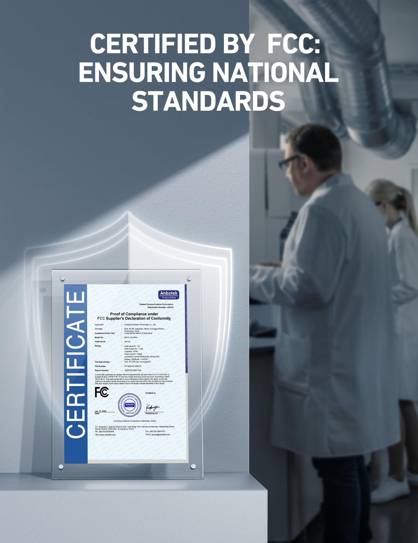 AstroAI S8 Air Jump Starter with Air Compressor, 1500A Car Battery Jumper Starter Portable (6.0 Gas/3.0L Diesel) with 150PSI Cordless Auto-Shutoff Tire Inflator, 12V Battery Charger Booster(Yellow)