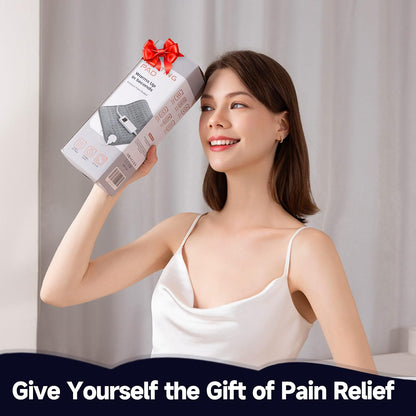 Heating Pad for Back & Period Cramps, Portable Heating Pad for Neck and Shoulders and Back with Auto Shut Off Large, Machine Washable, Christmas Gifts for Women, Men