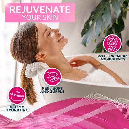 Bath Bombs Gift Set - 6 Bubble Bath Fizzies (6 x 2oz) with Natural Dead Sea Salt Cocoa and Shea Essential Oils - Best Gift Idea for Birthday, Mom, Woman, Girl, Him, Kids