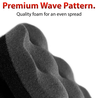 Adam's Polishes Pro Tire Hex Grip Applicator (3 Pack) - Tire Shine Car Detailing Foam Sponge Tool|Car Cleaning Supplies After Car Wash Tire Cleaner | for Vinyl Rubber & Trim Accessories-Wheel Cleaner