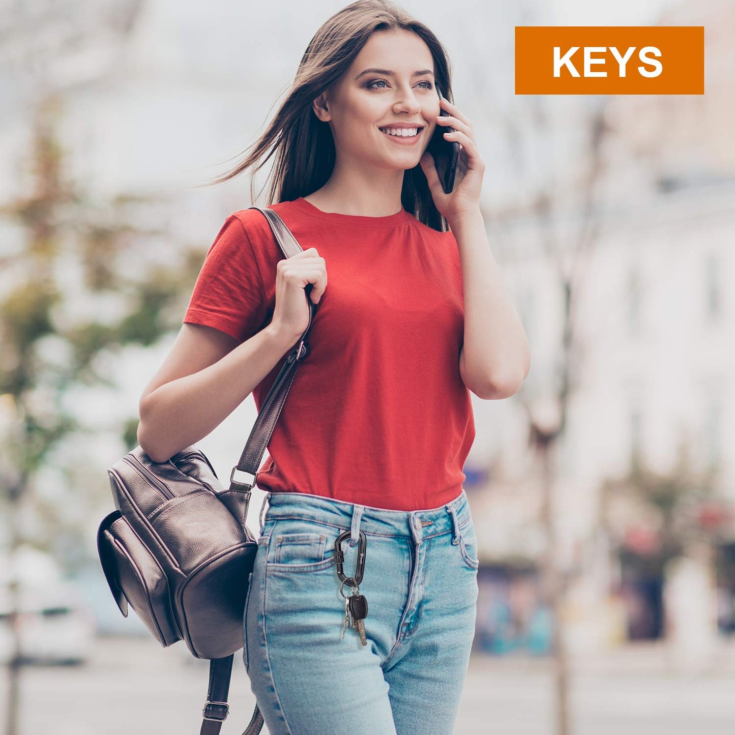 Heavy Duty Locking Carabiner Clips - Favofit 12KN (2697 lbs) Clips 3.2'' Small D Ring for Camping Hammock Hiking Dog Leashes Keychains - Perfect for Outdoor Enthusiasts