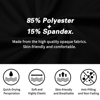 2/3 Pack Men's Compression Shirts Long Sleeve Workout Shirts Mock Turtleneck Athletic Base Layer Active Undershirts Tops