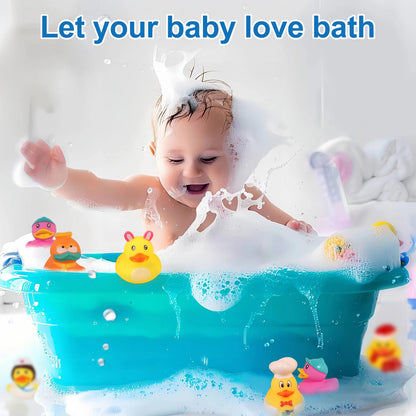 Audaisyly Rubber Ducks Bath Toy for Kids, Assortment Duckies for Jeep Ducking Pool Floater Ducky Bathtub Beach Toys, Party Favors Birthday