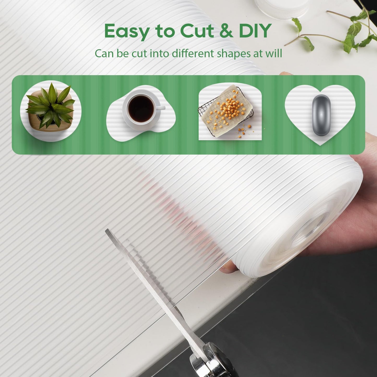 Anoak Shelf Liner Cabinet Liner, Non Adhesive Drawer Liner, Washable 12 Inch x 20 FT(240 Inch) Waterproof Durable Non-Slip Shelf Liners for Kitchen, Drawer, Refrigerator