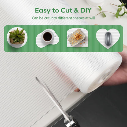 Anoak Shelf Liner Cabinet Liner, Non Adhesive Drawer Liner, Washable 12 Inch x 20 FT(240 Inch) Waterproof Durable Non-Slip Shelf Liners for Kitchen, Drawer, Refrigerator