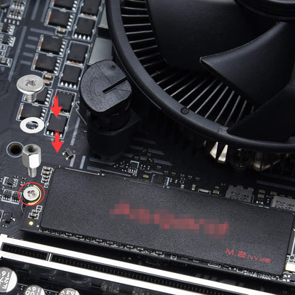 ASTARON PC Screws M.2 Screw Kit，NVMe Screw m.2 SSD Mounting Kit for ASUS Motherboard