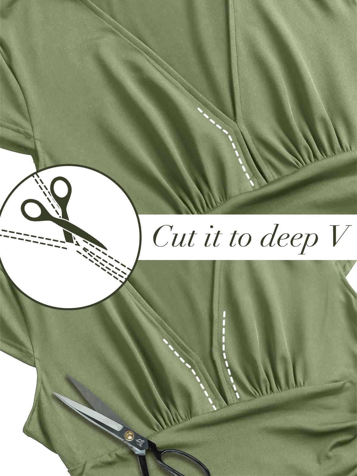 ANRABESS Women Deep V Neck Long Sleeve Slit 2025 Fall Elegant Formal Wedding Guest Cocktail Evening Date Prom Maxi Long Dress Pink Medium