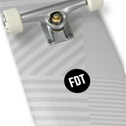 4 FDT Stickers 2.5" F.uck Donald Trump Sticker Round Anti Trump