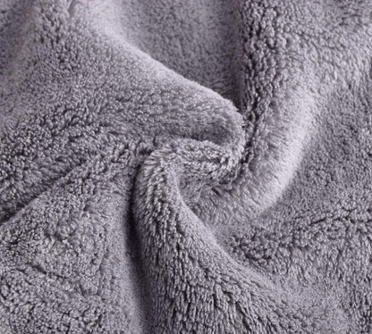 BloomSesame Makeup Remover Cloths for Face, Eye, Lips - Reusable Makeup Remover Pads Soft Microfiber Facial Cleansing Cloths 5.5 x 5.5 inch 12 Pack (Gray)