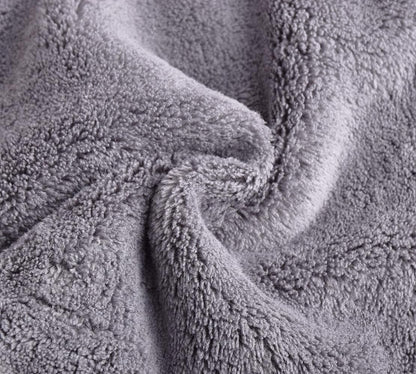 BloomSesame Makeup Remover Cloths for Face, Eye, Lips - Reusable Makeup Remover Pads Soft Microfiber Facial Cleansing Cloths 5.5 x 5.5 inch 12 Pack (Gray)