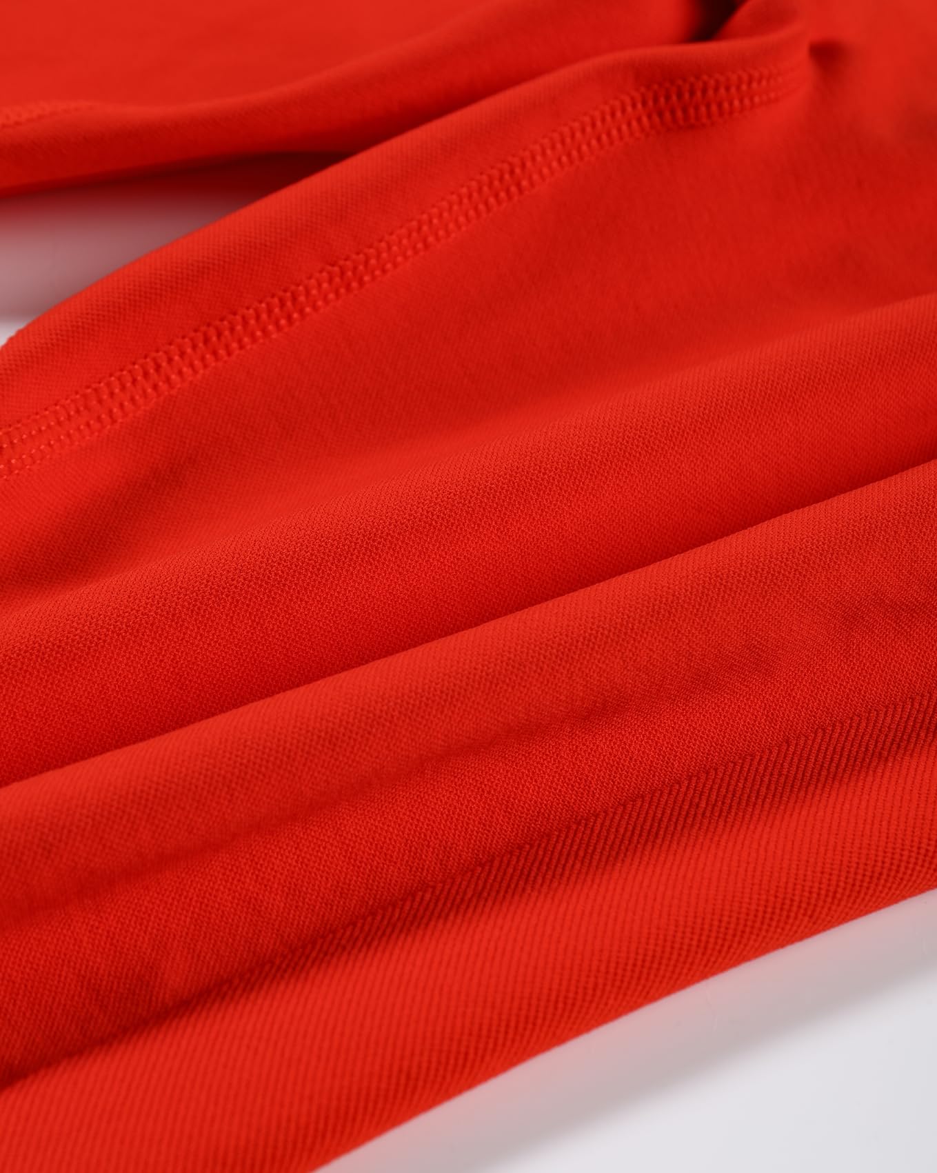 AUROLA Influence Workout Leggings for Women, Seamless Compression Tummy Control Leggings Mid Rise Yoga Pants,Halloween Orange,S