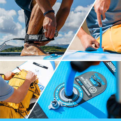 Bluefin SUP 10'8'' Inflatable Stand Up Paddle Board, Blue, Including Accessories & 5 Year Warranty