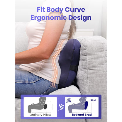 BOB AND BRAD Cordless Back Massager with Heat FSA HSA Eligible, Shiatsu Neck Massager for Pain Relief Deep Tissue, 3D Kneading Massage Pillow for Muscle Pain Relief, Fathers Day Birthday Gifts for Dad