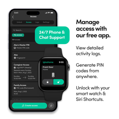 Igloohome Smart Padlock with Silicone Cover Kit (for Indoor Use) – Smart Lock, No WiFi Needed, Grant Remote Access via Bluetooth, Pin Codes & App (Android/iOS) – Lock for Gate, Bike & Locker