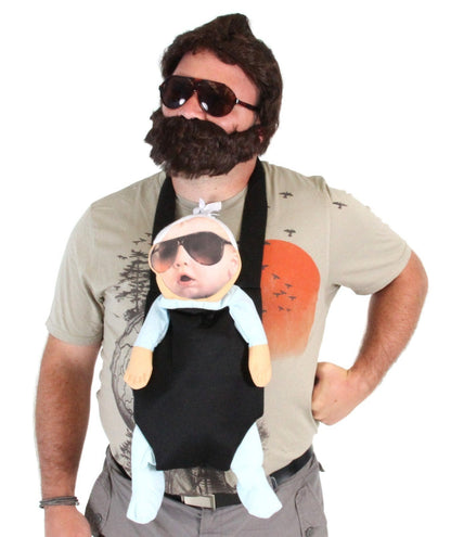Hangover Las Vegas Party Alan Adult Halloween Costume Deluxe Set Movie Cosplay