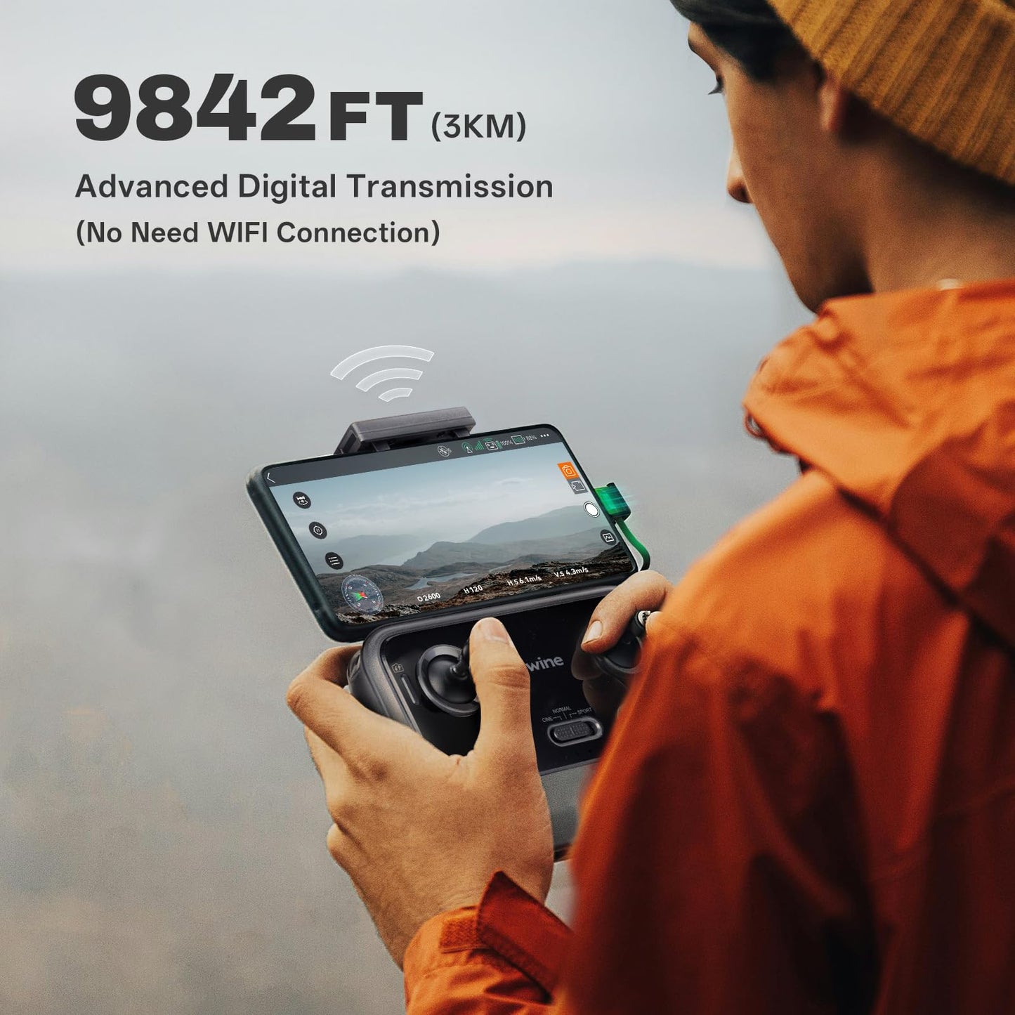 Bwine F7MINI SE GPS Drones with Camera for Adults 4K, Only 238g, 70-Mins Flight Time, TOF, 9842 FT Long Range, Auto Return, Follow Me, Circle & Waypoint Fly – Ideal for Beginners and Aerial Lovers