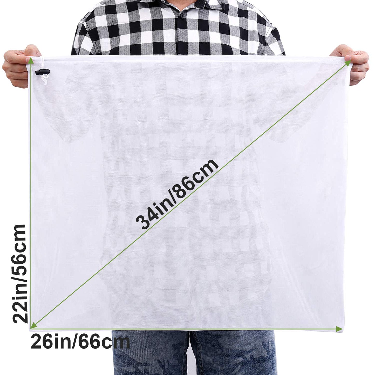 Brew Bags Reusable 3 Pack, Extra Large 26"x22" Fine Mesh Strainer Bag for Home Brewing Hops Grains Wine Beer Making Drawstring Straining Brew in a Bag