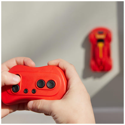 Air Hogs, Zero Gravity Sprint RC Car Wall Climber, Red USB Micro B Rechargeable Indoor Wall Racer, Over 4-Inches, Kids Toys for Kids Ages 4 and up