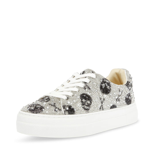 Betsey Johnson Women's Sidny Sneaker, Skulls, 8.5