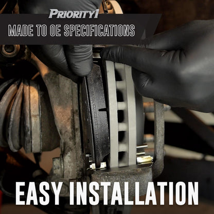 Bendix Priority1 CFC154 Disc Brake Pad Set for Avanti II,Century,LeSabre,Regal,Riviera,Commercial Chassis,DeVille,Eldorado,Fleetwood,Seville,Blazer,Camaro,El Camino,LLV,Malibu,Monte Carlo,S10,Blazer