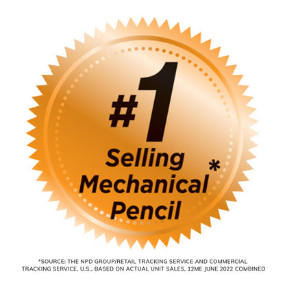 BIC Xtra-Smooth Mechanical Pencil, Color Edition, Medium Point (0.7mm), Perfect For The Classroom & Test Time, 24-Count