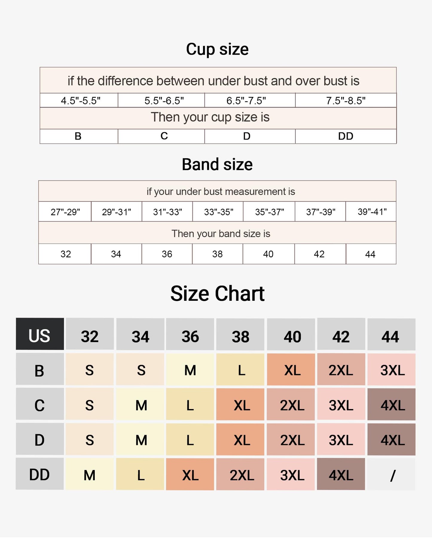 HORISUN Comfortable Bras for Women Supportive Wireless Bra Full Coverage(White S)