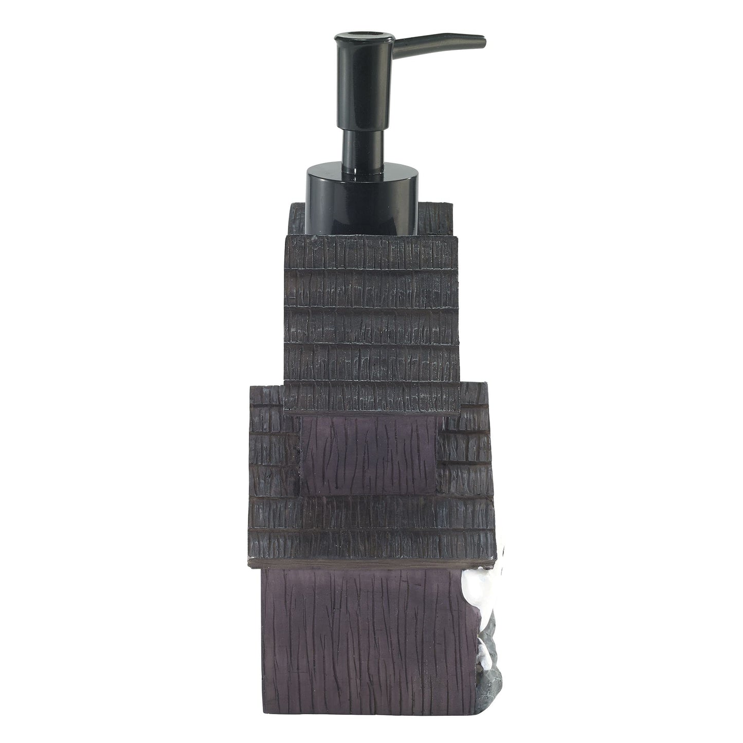 Avanti Linens - Soap Dispener/Lotion Pump, Guest Bathroom Essentials, Spooky House Inspired Bath Decor (Halloween Collection)