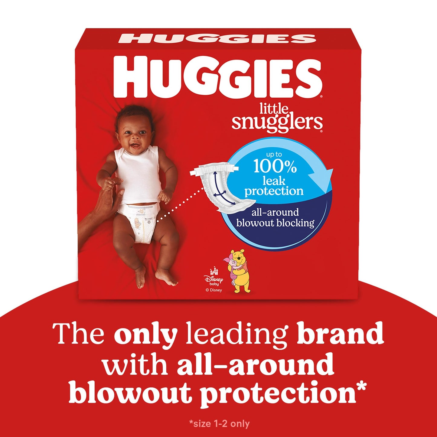 Huggies Size Newborn Diapers, Little Snugglers Baby Diapers, Size Newborn (up to 10 lbs), 31 Count, Packaging May Vary