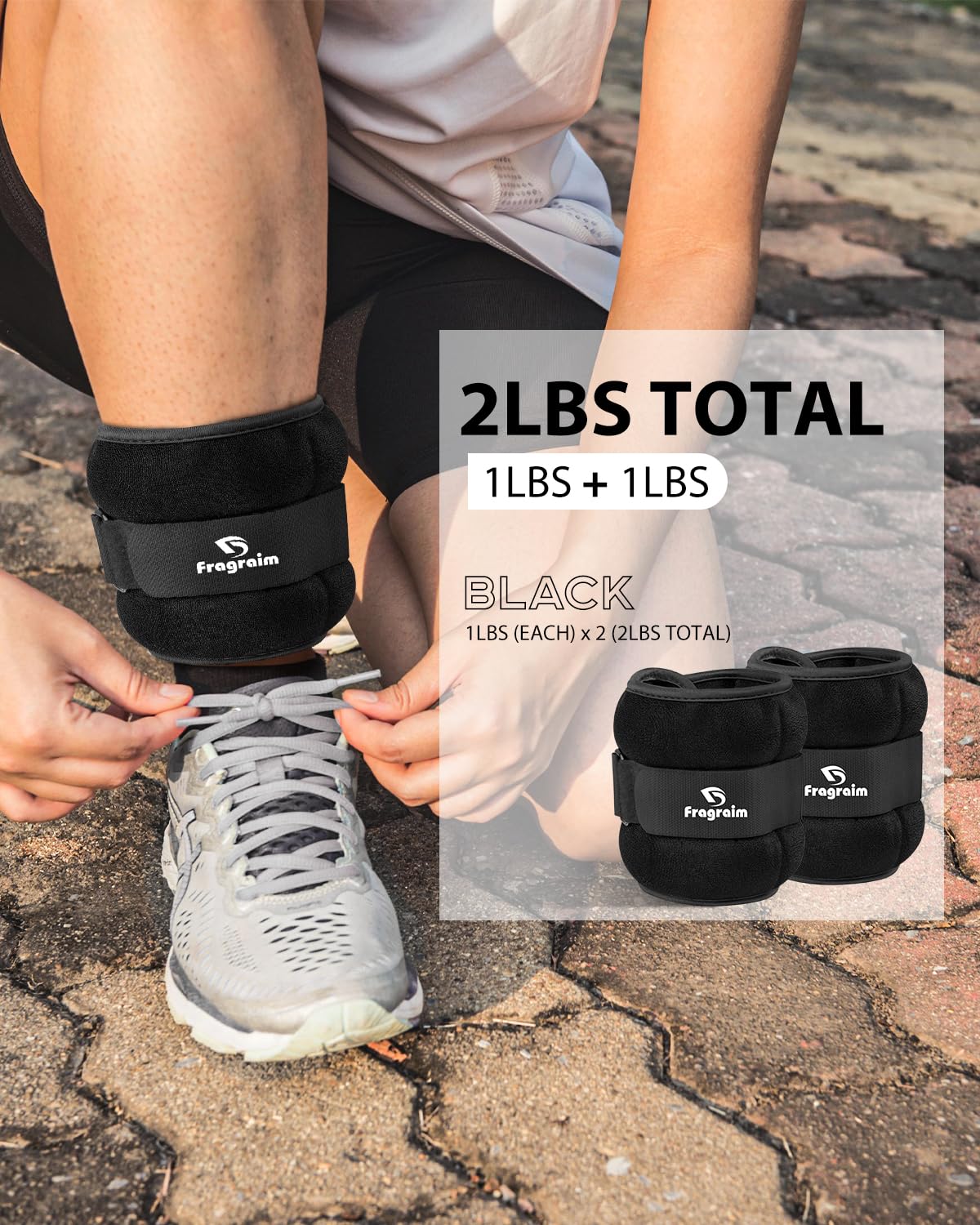 Ankle Weights, 1 Lb X 2 Wrist Leg Arm Weights for Women, Kids and Men, Comfortable and Soft, Pretty Sturdy, Perfect for Dancing, Running, Walking, Fitness, Workout, Physical Therapy